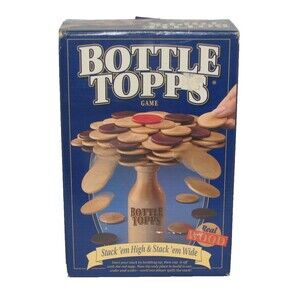 Vintage 1993 Parker Brothers BOTTLE TOPPS Game Complete